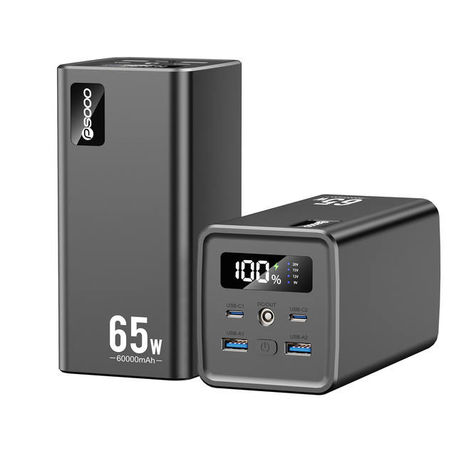 New Dc Pd 140w 65w Notebook Powerbank 60000mah Fast Charging Portable Phone Charger Battery 25000mah 30000mah Power Bank Laptop