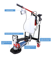 Polisseuse epoxy pour modèle R180, cadre à Angle sec, polisseuse de sol en marbre, terzzo de surface, vibration du béton, prix de machine, offre spéciale