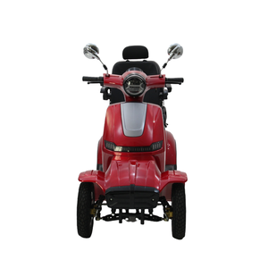 Patinete Eléctrico Biplaza para discapacitados Moto antideslizante de cuatro ruedas de 1000W con caja trasera - Product Image 2