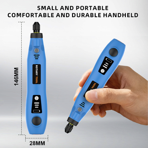 <b>Mini</b> Battery-Powered Brushless Motor 3Speed Variable DIY Power Tool for Grinding Polishing and <b>Drill</b> Holes - Product Image 4