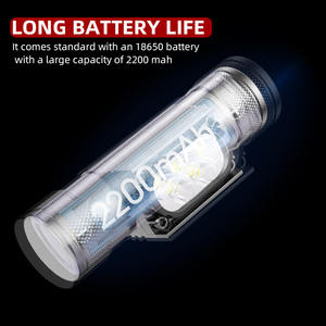 便携式批发强力USB C充电头灯8模式发光二极管头灯跑步头灯 - Product Image 4