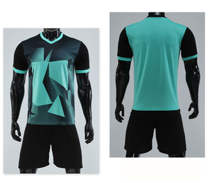 Kaos Olahraga Bernapas Cepat Kering Grosir, Celana Pendek Tim Pemain Sepak Bola Custom Ukuran XL Musim Panas - Product Image 4