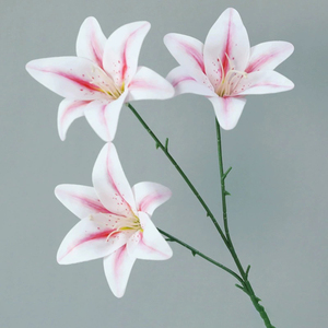 ก้านช่อดอกบัวไฮเดรนเยียสีชมพูสมจริงทำจากพลาสติกกันฝุ่นอุปกรณ์สำหรับวันแต่งงานแบบโค้งรูปมงกุฎดอกไม้ DIY - Product Image 6