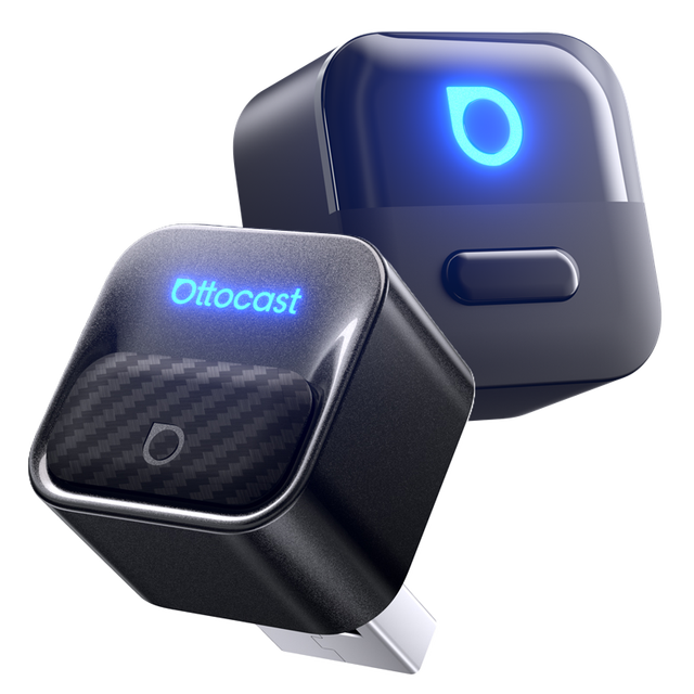 OTTOCAST Wireless CarPlay Adapter for Original CarPlay Systems Supporting Smooth Wireless Operation