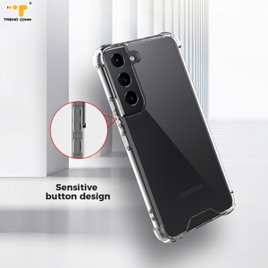 Tùy Chỉnh S22 Rõ Ràng TPU Acrylic Bumper Cứng Điện Thoại Di Động Trường Hợp Đối Với Samsung S22 Pro Chống Sốc Chống Sốc Bìa Logo Giá Rẻ Cộng Với Mô Hình - Product Image 4