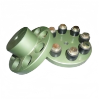 Accouplement flexible à goupilles en caoutchouc FCL180 FCL140 avec vis pour ventilateurs