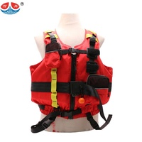 Gilet de sauvetage professionnel pour adultes à haute flottabilité, gilet PFD pour eaux vives, pour les situations d'urgence en rivière et les secours aquatiques