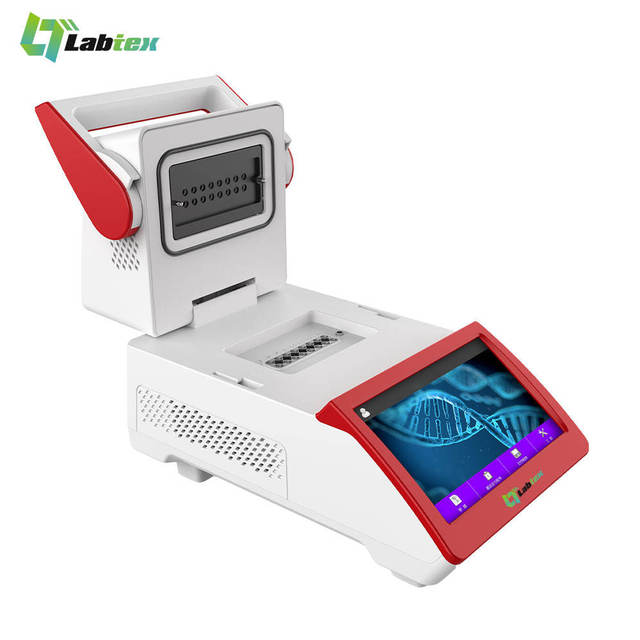 LABTEX Real Time PCR Machine Portable 16wells 0.1ml 4 Channels Real Time Fluorescence Quantitative Pcr with Price