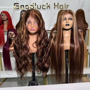 Perruques Lace Front 613 Highlight, Cheveux Humains 100% Naturels, Lisses et Raides, Super Double Drawn (SDD), Prêtes à Porter, Fournisseurs de Cheveux Vietnamiens - Product Image 2