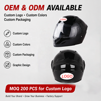 Casco de Motocicleta Integral Abatible con Certificación DOT, Casco Modular con Doble Visera para Adultos