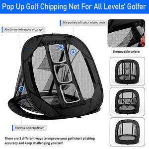 Kit d'entraînement de golf très populaire comprenant filet de golf, balles de golf, tapis de tee et filet de golf pop-up durable pour intérieur et extérieur - Product Image 3