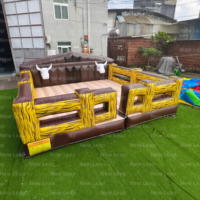 Tapis gonflable Yuedong pour jeux de taureau mécanique, équipement de location pour fêtes et parcs d'attractions