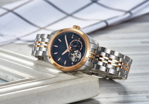 Orologio di Lusso da Donna con Movimento Automatico Giapponese, in Acciaio Inossidabile, Scheletrato, Impermeabile, Marca Top per Business - Product Image 1