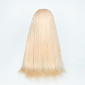 Venta Directa de Fábrica, Peluca de Cabello Humano Virgen Ruso, Liso Natural, con Encaje Completo, para Mujer - Product Image 6