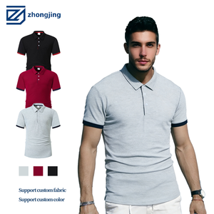 Custom Elastane Embroidery Business Polo Shirt Polyester Golf Polo Shirt Breathable Custom Polo T Shirt With Logo