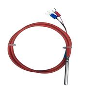 Sonde RTD industrielle étanche PT1000/PT100/PT200/PT500 IP65 en acier inoxydable, résolution 0,1°C, OEM/ODM