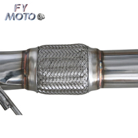 Pour A3 S3 Type 8L TT Quattro Type 8N Seat Leon Cupra R Type 1M 1.8T Downpipe catalysé pour moteur