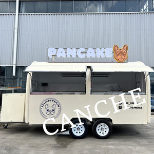 Carrito de Comida Multifuncional Comercial de Acero Inoxidable, Máquina Expendedora de Helados, Remolque de Comida Rápida, Quiosco para Venta de Aperitivos, Nuevo - Product Image 3