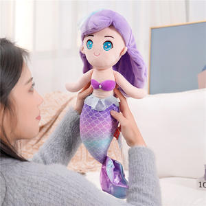Sirenita princesa juguete <span class=keywords><strong>de</strong></span> peluche almohada <span class=keywords><strong>cuento</strong></span> <span class=keywords><strong>de</strong></span> hadas sirena peluche Animal muñeca bebé <span class=keywords><strong>dormir</strong></span> comodidad juguete para niña regalo acuario - Product Image 5