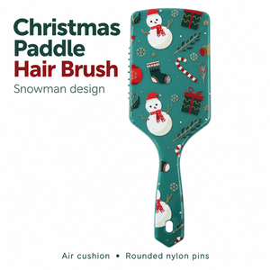 Cepillo <span class=keywords><strong>de</strong></span> Pelo con Cojín <span class=keywords><strong>de</strong></span> Aire y Cerdas <span class=keywords><strong>de</strong></span> Nylon para Masaje del Cuero Cabelludo y Desenredado, Ideal para Cabello Largo, Regalo <span class=keywords><strong>de</strong></span> Navidad para Mujeres - Product Image 1