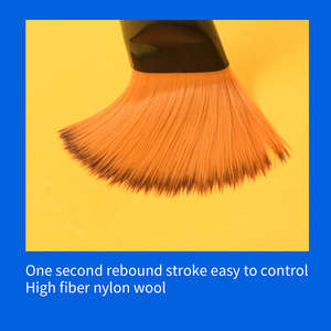 Set di 4 <span class=keywords><strong>Pennelli</strong></span> in Nylon Giorgione, <span class=keywords><strong>Pennelli</strong></span> per Artisti con Manico per Disegno, Artigianato <span class=keywords><strong>e</strong></span> <span class=keywords><strong>Pittura</strong></span> - Product Image 3