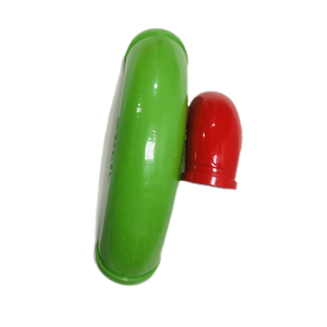 Coude à 90 degrés DN150 <span class=keywords><strong>R500</strong></span> pour tuyau de pompe à béton, à sertissage à chaud - Product Image 2