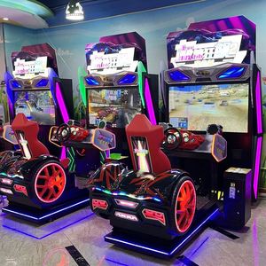 Large Arcade City Simulation Full Motion Racing Motorcycle New Commercial Entertainment Facility <b>Machine</b> - Product Image 2