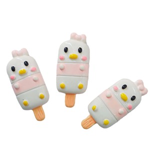 Halloween Popsicle Résine Accessoires DIY Crème Colle Bijoux Shell Autocollants Simulation Nourriture Jouer Animaux Matériel En Gros - Product Image 1