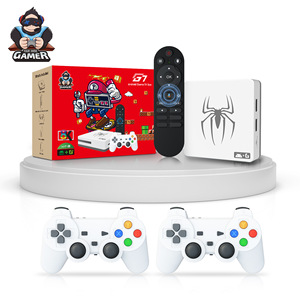 Console de jeu G7 transfrontalière, best-seller, double système, 28000 jeux rétro classiques, deux manettes sans fil, sortie TV 4K HD pour - Product Image 5