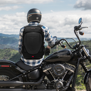 Moda motocicleta bicicleta impermeable carcasa dura senderismo montar Laptop Gaming mochila gran diseño - Product Image 3
