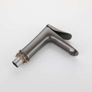 Penjualan langsung pabrik keran kamar mandi kuningan kustom wastafel abu-abu keran kamar mandi keran panas dan dingin untuk kamar mandi - Product Image 5