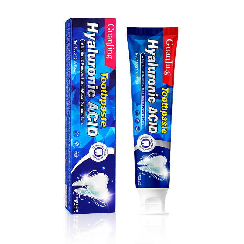 Wholesales 100g Natural Foam Toothpaste Hyaluronic