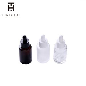 Botella de Vidrio Ámbar Personalizada de 1oz/30ml con Gotero y Tapa para Aceites Esenciales - Product Image 4