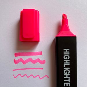 Chất lượng cao không độc hại thân thiện với môi Huỳnh Quang <span class=keywords><strong>Highlighter</strong></span> Bút Đánh Dấu cho các trường học và văn phòng - Product Image 4