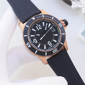 Reloj de Buceo de Lujo para Hombre, con Bisel de Cerámica, Cristal de Zafiro, Resistente al Agua 500M, Caja de Acero Inoxidable, Correa de Caucho Negra, Modelo 2026, en Oferta - Product Image 2