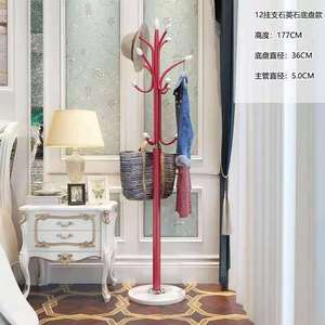 Perchero de estilo europeo, metálico, independiente, moderno, de un solo poste, para dormitorio, sala de estar, uso doméstico. - Product Image 4