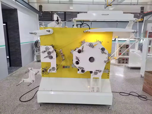 Máquina de impresión flexográfica de etiquetas de cuidado de prendas de 6 colores para cinta de satén de poliéster, cinta de tafetán - Product Image 4