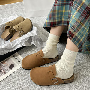 Chaussures de <span class=keywords><strong>Jardin</strong></span> Plates de Haute Qualité pour <span class=keywords><strong>Femme</strong></span>, <span class=keywords><strong>Sabots</strong></span> et Mules d'Extérieur en Liège, Pantoufles à la Mode Confortables, Sandales Plates de Chine - Product Image 4