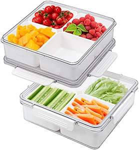 Refrigerator clear <b>Plastic</b> Vegetable <b>Food</b> <b>Storage</b> Container <b>Box</b> - Product Image 1