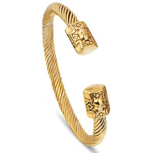 <b>Men's</b> Tibetan Silver Skull Wire Bracelet 6mm Cuff <b>Bangle</b> Jewelry <b>For</b> <b>Men</b> - Product Image 5