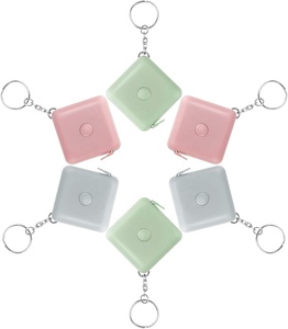 Mini Cinta Métrica de Plástico de 1.5m, Forma Cuadrada, para Costura, Sastrería y Dietética - Product Image 1