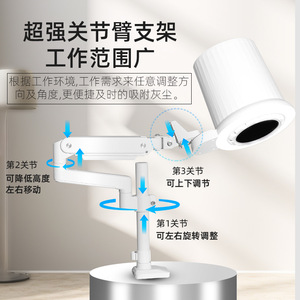 Table de Manucure 2025 en Gros avec Lumière LED, Collecteur de Poussière pour Pédicure et Aspirateur Intégré – Mobilier de Poste de Travail pour Salon de Manucure - Product Image 5