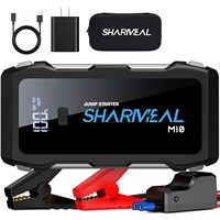 SHARMEAL OEM & ODM 2000A Booster Batterie Voiture 10000mAh Batterie au Lithium Booster Jump Starter Power Bank Portable Jump Starter