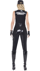 Traje <span class=keywords><strong>de</strong></span> Cosplay con medias <span class=keywords><strong>de</strong></span> lámina <span class=keywords><strong>de</strong></span> oro sexy, disfraz brillante <span class=keywords><strong>para</strong></span> representaciones teatrales, disfraz <span class=keywords><strong>de</strong></span> instructor <span class=keywords><strong>de</strong></span> policía femenino <span class=keywords><strong>de</strong></span> <span class=keywords><strong>Halloween</strong></span> - Product Image 5
