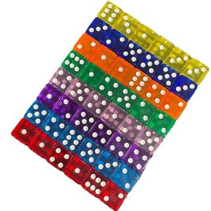 Dadi Trasparenti <span class=keywords><strong>di</strong></span> Lusso in Acrilico D20 da 16mm Personalizzati con Logo per Giochi da Tavolo e d'Azzardo - Product Image 5