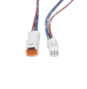 2.0MM JST公母连接器双面2/3/4针酸碱度端子汽车用聚氯乙烯绝缘铜线束 - Product Image 1