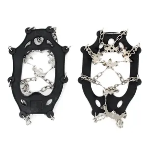 Ice Crampons 19 Micro Spikes Ice Cleats For Boots Anti Slip Ice Grippers