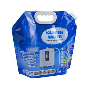 Sac pliable réutilisable Kangen de 5 L, sans BPA, de qualité alimentaire, avec poignée - Product Image 2