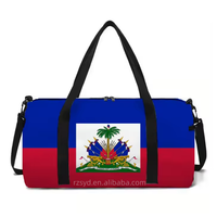 Sac de sport et de voyage de qualité avec drapeau de la Grenade, grand sac de week-end patriotique, sac de voyage personnalisé