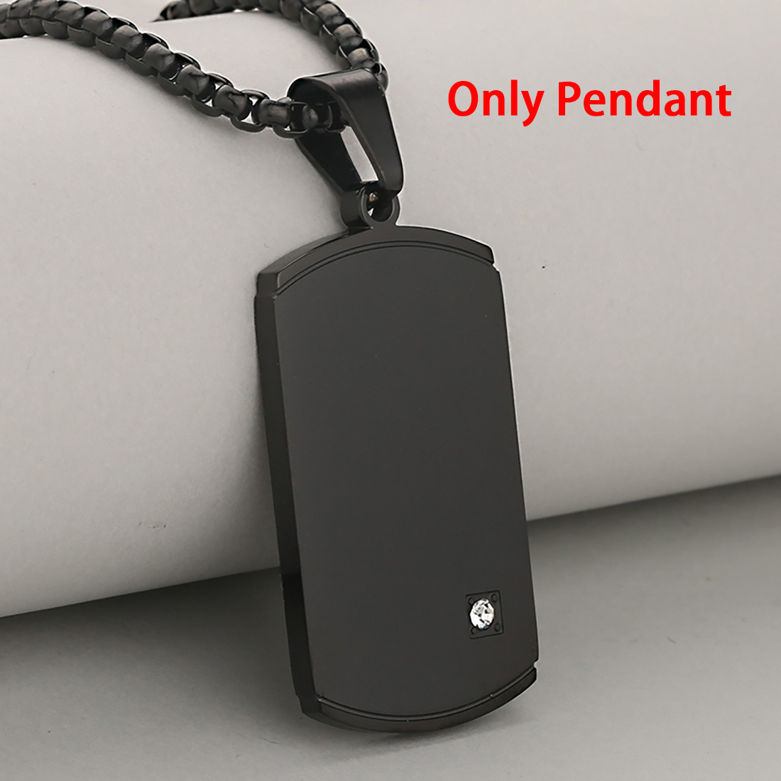 Pendentif noir